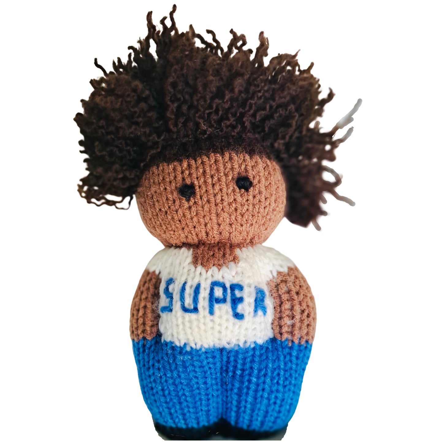 Black knit doll - Super!