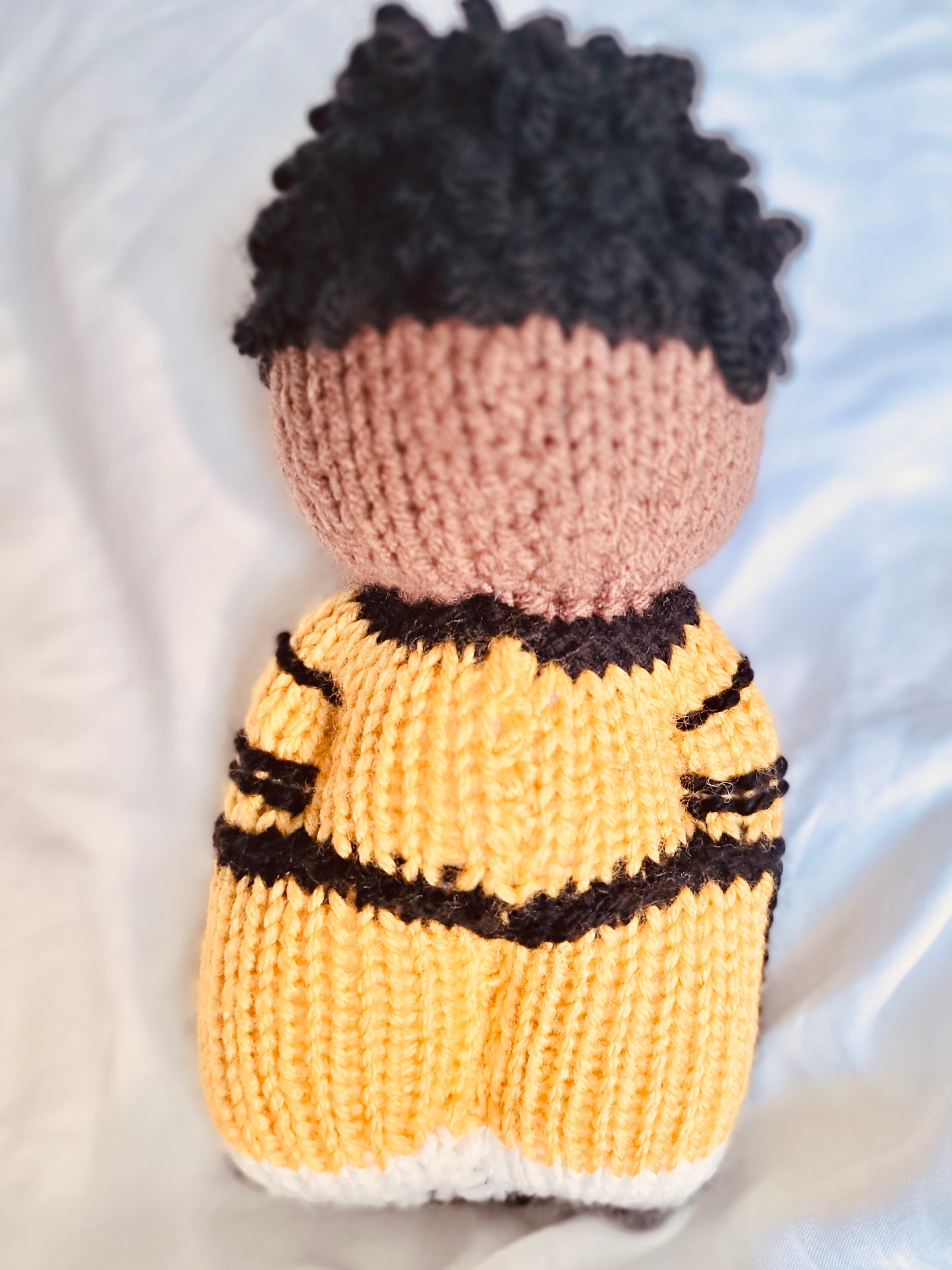 Black knit doll - Adventure boy