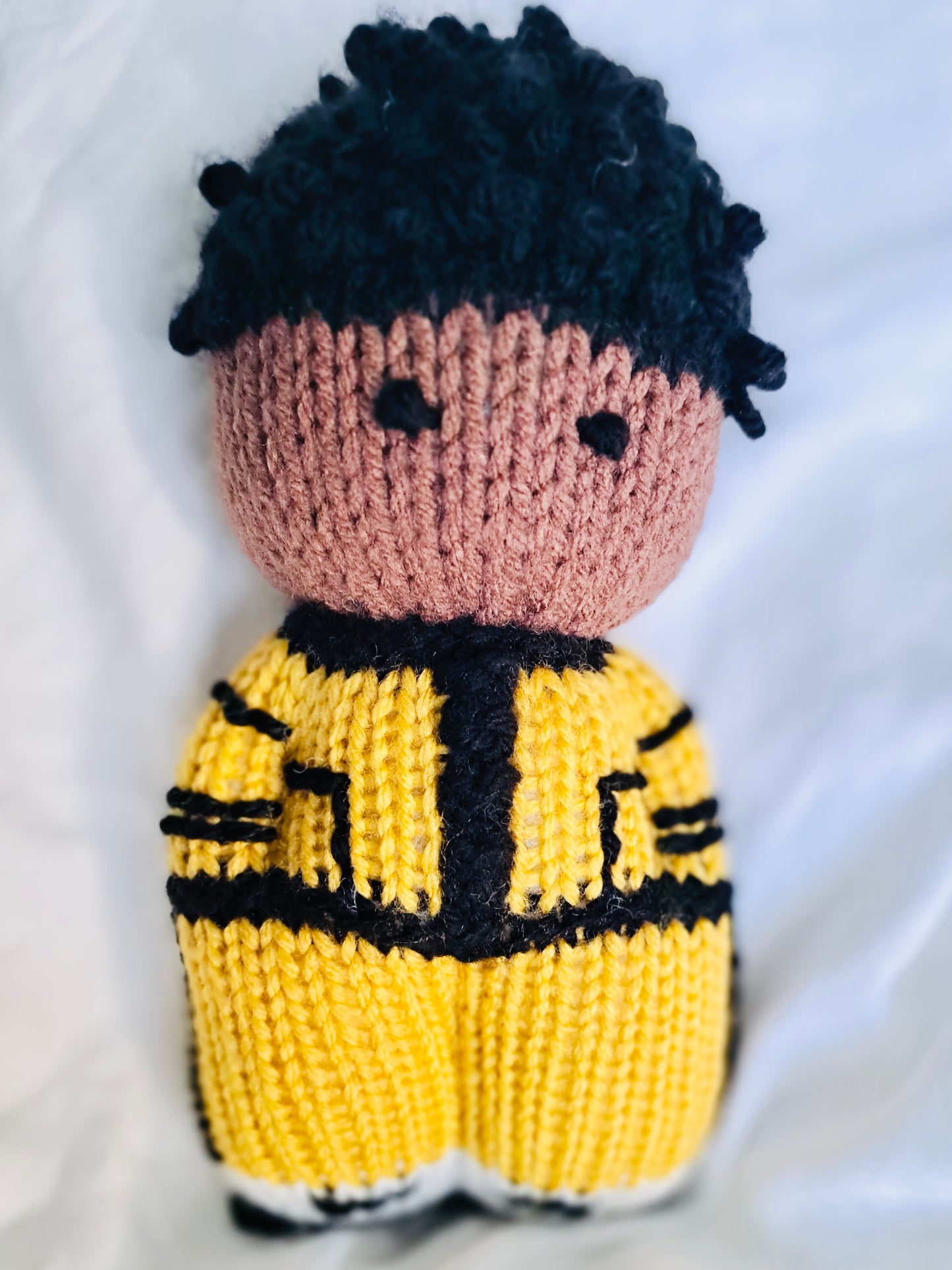 Black knit doll - Adventure boy