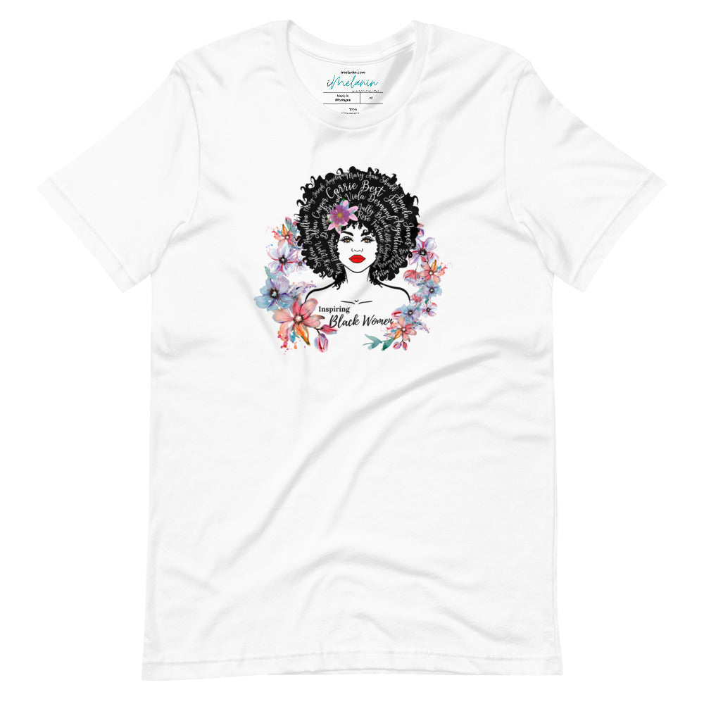 Women's Canadian Black History "Inspiring" T-Shirt | Limited Edition